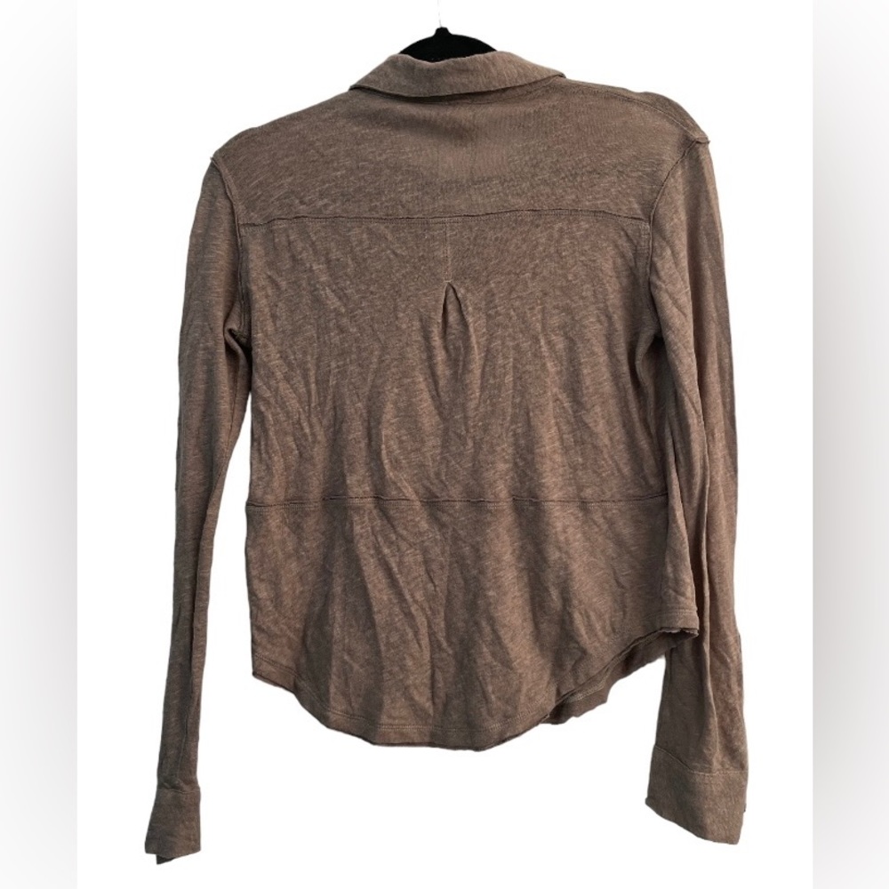 Free People brown button down size: XS - Picture 5 of 5